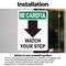 Signmission Safety Culture Sign, 7 in Width, Vinyl Decal, Rectangle OS-2PACK-BC-D-710-V-10128 - alternate 6